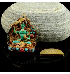 Fine Quality Manjushri Ghau Pendant Prayer Box From Patan, Nepal.