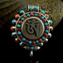 Fine Quality Om Ghau Pendant Prayer Box