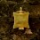 Good Quality Tibetan Buddhist  Gold Gilded Silver Ghau Gau Gau Prayer Box Pendant