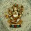 Tibetan Buddhist Dancing Ganesha Silver Ghau Gau Pendant Frm Patan, Nepal