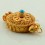 Fine Quality Tibetan Buddhist Gold Plated Silver Ghau Gau Prayer Box Pendant