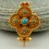  Fine Quality Tibetan Buddhist Gold Plated Silver Ghau Gau Prayer Box Pendant