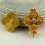  Fine Quality Tibetan Buddhist Gold Plated Silver Ghau Gau Prayer Box Pendant