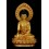 Fine Quality  19" Shakyamuni Buddha Gold Gilded Face Painted Copper Statue Patan, Nepal