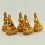 3.25" Dhyani Buddha Statues Set