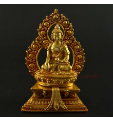 5" Shakyamuni Buddha Statue on Throne