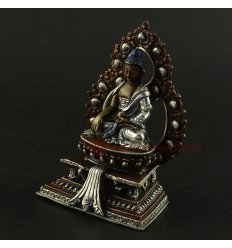 5" Shakyamuni Buddha Statue on Throne