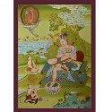  Tilopa - Master of Mahamudra 32.75" x 22.75"Thangka Painting