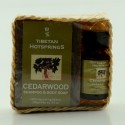  Cedarwood Soap & Oil Gift Basket