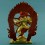 Finely Quality Hand Carved Gold Gilded 8.25" Kurukulla Dakini Statue Patan Nepal