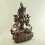 Fine Quality 15" White Tara / Dolkar Oxidized Copper Alloy Statue Patan, Nepal