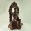 Finely Hand Carved 26" Maitreya Buddha Oxidized Copper Alloy Statue Patan, Nepal