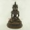 Oxidized Copper Alloy 15.25" Crowned Shakyamuni/Tomba Buddha Statue Frm Patan Nepal