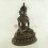 Oxidized Copper Alloy 15.25" Crowned Shakyamuni/Tomba Buddha Statue Frm Patan Nepal