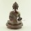 Oxidized Copper Alloy 7.25" Medicine Buddha / Menla Statue from Patan, Nepal