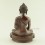 Oxidized Copper Alloy 7.25" Shakyamuni Buddha / Tomba Statue from Patan, Nepal