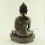 Oxidized Copper Alloy 8.5" Shakyamuni / Tomba Buddha Statue from Patan, Nepal