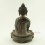 Hand Carved 8.5" Shakyamuni Buddha Oxidized Copper Alloy Statue Patan, Nepal