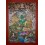 Fine Quality 54" x 39.25" Green Tara / Dolma Tibetan Buddhist Thangka/Thanka Painting from Patan, Nepal