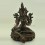  Green Tara Statue 18" Lost Wax Method, Oxidized Copper Alloy  Green Tara Dolma Statue from Patan, Nepal