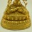 Fine Quality Hand Carved Painted 14" White Tara / Dolkar  Gold Gilded Copper Statue