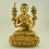 Fine Quality Hand Carved 12.5" Guru Tsongkhapa Statues Set Copper Statues From Patan, Nepal.