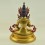 Hand Carved  19" Vajrasattva Dorje Sempa Gold Gilded Copper Alloy  Statue From Nepal