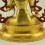 Fine Quality Gold Face Painted 19.5" Green Tara / Drolma  Copper Alloy  Gold Gilded Statue Patan