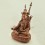 Hand Made 22" Guru Rinpoche / Guru Padmasambhava Copper Alloy  Oxidized  Statue Patan Nepal