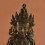 Fine Quality Handmade Silver Eye  13.5" Vajrasattva / Dorjesempa Statue Copper Statue from Patan, Nepal