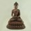 Hand made Oxidized Copper Alloy 18" Amitabha / Amida Buddha Opame Statue from Patan Nepal