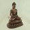 Hand made Oxidized Copper Alloy 18" Amitabha / Amida Buddha Opame Statue from Patan Nepal