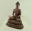 Hand made Oxidized Copper Alloy 18" Amitabha / Amida Buddha Opame Statue from Patan Nepal