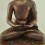 Hand made Oxidized Copper Alloy 18" Amitabha / Amida Buddha Opame Statue from Patan Nepal