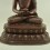 Hand made Oxidized Copper Alloy 18" Amitabha / Amida Buddha Opame Statue from Patan Nepal