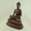 Hand Made Oxidized Copper Alloy 18" Medicine Buddha / Menla Statue from Patan, Nepal