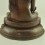 Hand Made Oxidized Copper Alloy 18" Medicine Buddha / Menla Statue from Patan, Nepal