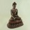 Hand Made Oxidized Copper Alloy 18" Shakyamuni Buddha / Tomba Statue from Patan, Nepal