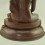 Hand Made Oxidized Copper Alloy 18" Shakyamuni Buddha / Tomba Statue from Patan, Nepal