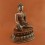 Oxidized Copper Alloy 12.5" Medicine Buddha / Menla Statue from Patan, Nepal