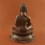 Oxidized Copper Alloy 12.5" Medicine Buddha / Menla Statue from Patan, Nepal