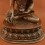 Oxidized Copper Alloy 12.5" Medicine Buddha / Menla Statue from Patan, Nepal