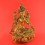 Fine Quality Gold Face Painted 14" Green Tara / Drolma Colored Copper Statue From Patan