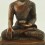 Oxidized Copper Alloy 12.5" Shakyamuni Buddha / Tomba Statue from Patan, Nepal