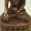 Oxidized Copper Alloy 12.5" Shakyamuni Buddha / Tomba Statue from Patan, Nepal