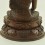 Oxidized Copper Alloy 12.5" Shakyamuni Buddha / Tomba Statue from Patan, Nepal