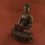 Oxidized Copper Alloy 13" Medicine Buddha / Sangye Menla Statue from Patan, Nepal