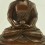 Oxidized Copper Alloy 13" Amitabha Buddha / Sangye Opame Statue From Patan, Nepal