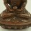 Oxidized Copper Alloy 13" Amitabha Buddha / Sangye Opame Statue From Patan, Nepal