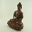 Oxidized Copper Alloy 13" Amitabha Buddha / Sangye Opame Statue From Patan, Nepal